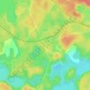 Black Road topographic map, elevation, terrain