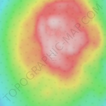 McLeod Hill topographic map, elevation, terrain