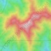 Gyebangsan topographic map, elevation, terrain