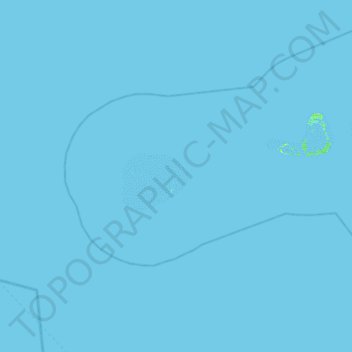 Simanayo Island topographic map, elevation, terrain