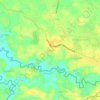 Babat topographic map, elevation, terrain
