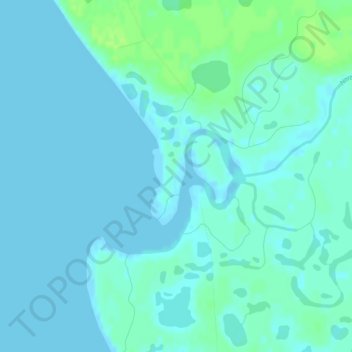 Arolik topographic map, elevation, terrain