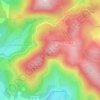 Suc au May topographic map, elevation, terrain