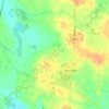 Kalum topographic map, elevation, terrain