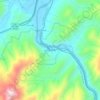 Unaka Springs topographic map, elevation, terrain