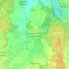Komptendorf topographic map, elevation, terrain