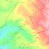 Vivers topographic map, elevation, terrain