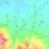 Ceyssat topographic map, elevation, terrain