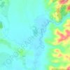 Kham topographic map, elevation, terrain