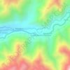 Huerta Vieja topographic map, elevation, terrain