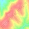 Azer topographic map, elevation, terrain