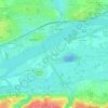 Les Léards topographic map, elevation, terrain