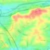 Swatara Crest topographic map, elevation, terrain