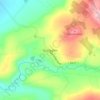 Scartaglen topographic map, elevation, terrain
