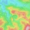 La Boulièro topographic map, elevation, terrain