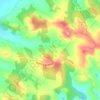 Le Rouquet topographic map, elevation, terrain