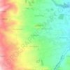 Pakuwon topographic map, elevation, terrain