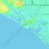 Seal Beach topographic map, elevation, terrain