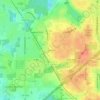 Griffin topographic map, elevation, terrain