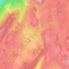 La Vrine topographic map, elevation, terrain