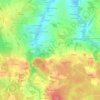 Le Rocher topographic map, elevation, terrain