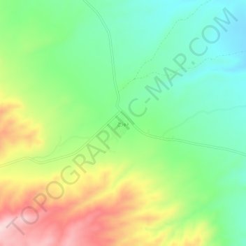 دوزج topographic map, elevation, terrain