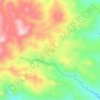 Amsipit topographic map, elevation, terrain