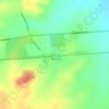Anakie topographic map, elevation, terrain