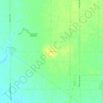Linville topographic map, elevation, terrain