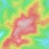 Sackpfeife topographic map, elevation, terrain