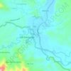 Halapitan topographic map, elevation, terrain