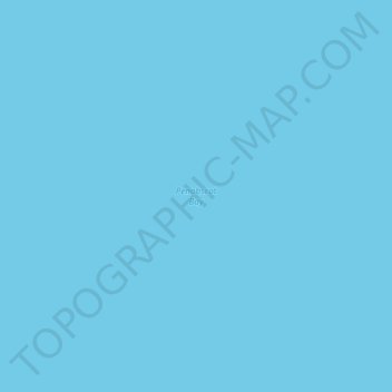 Penobscot Bay topographic map, elevation, terrain
