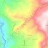 La Cruz topographic map, elevation, terrain