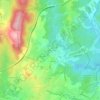 Le God Arnaud topographic map, elevation, terrain