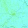 Thirunallar topographic map, elevation, terrain