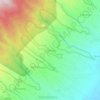 Tegallega topographic map, elevation, terrain
