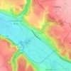 La Cardourie topographic map, elevation, terrain