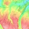 Downe topographic map, elevation, terrain