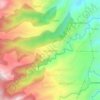 Janayjanay topographic map, elevation, terrain