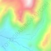 Quebrada Guaillabamba topographic map, elevation, terrain