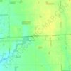 Stringtown topographic map, elevation, terrain