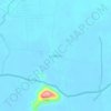 Lambunu topographic map, elevation, terrain