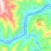 Thakot topographic map, elevation, terrain