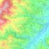 Le Sudieu topographic map, elevation, terrain