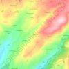 Vilarello topographic map, elevation, terrain