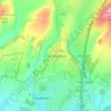 Catherington topographic map, elevation, terrain