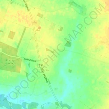 Vittarp topographic map, elevation, terrain