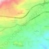 Cibeureum Wetan topographic map, elevation, terrain