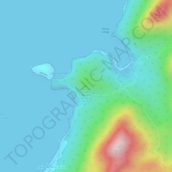 Pico do Urubu topographic map, elevation, terrain