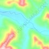 Combs topographic map, elevation, terrain